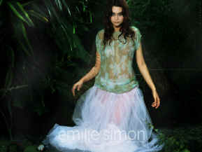 Emilie Simon, qui a tous les albums de Bjork chez elle.