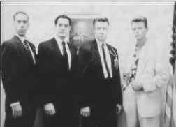 le FBI : Miguel Ferrer, MacLachlan, Lynch et Bowie