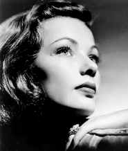 Gene Tierney / Laura : ombre et lumi�re