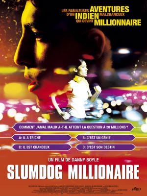 Affiche haute d�finition de Slumdog millionaire