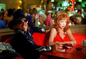 Jack "god" Nicholson (faux nez mais vrai sourire) et Annette Bening